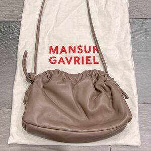 MANSUR GAVRIEL mini cloud clutch cross body